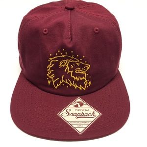 Harry Potter Gryffindor Cap Hat Leather Strap